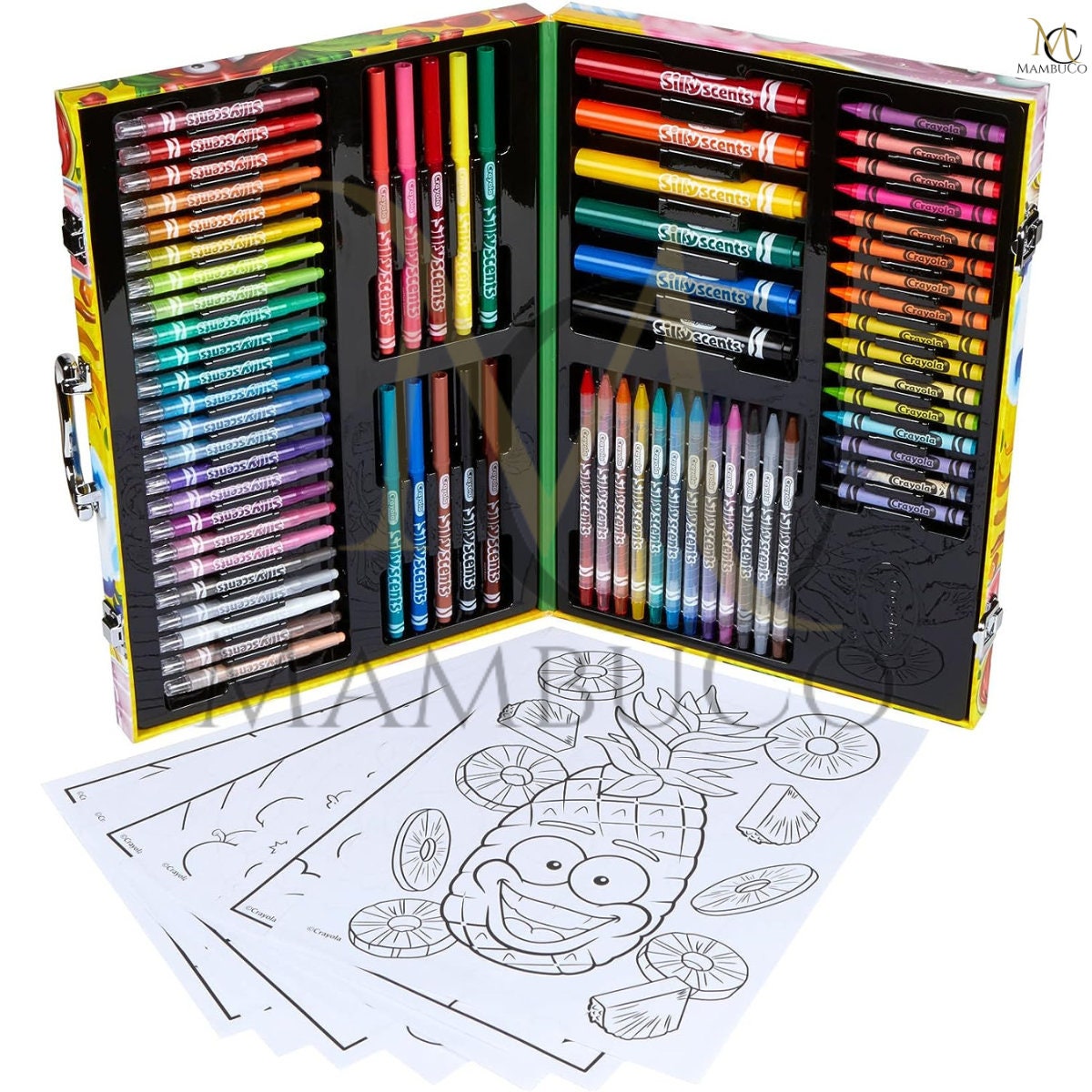 Crayola Inspiration Art Case Coloring Set - Rainbow (140ct), Art