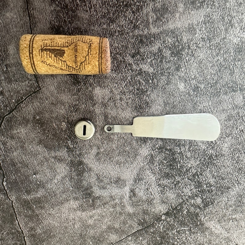 12pcs Stainless Steel Blade With Ring for DIY Cheese Spreaders, Wine