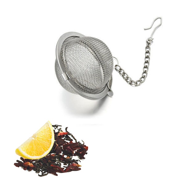 Tea Ball Infuser Stainless Steel Ball Mesh Loose Leaf Herbal Tea Infuser for DIY project, Ready to Ship