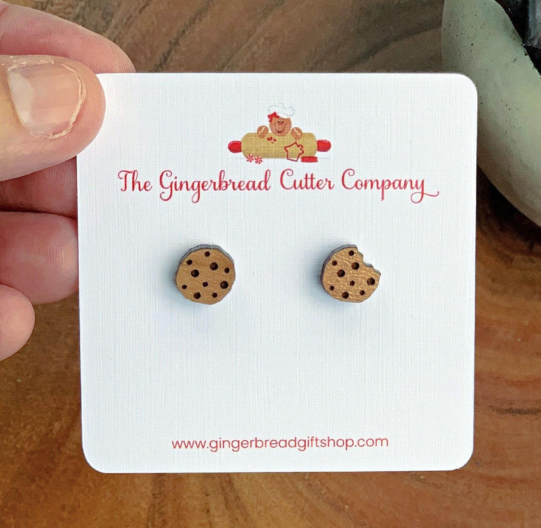 Chocolate Chip Cookie Earrings, Cute Earrings, Gifts for Her, Cookie