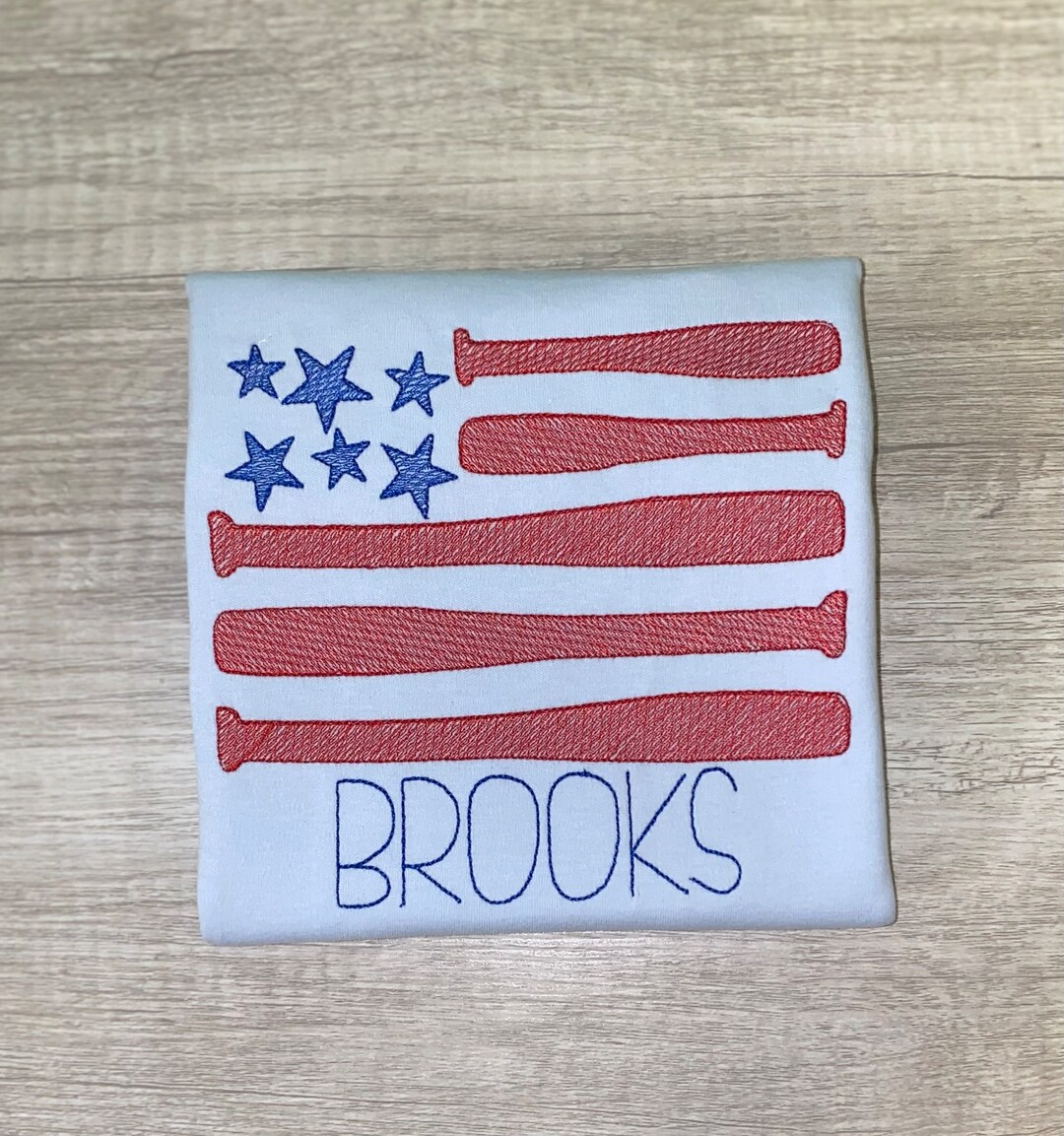 American Flag Baseball Bat - Etsy