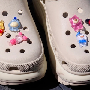 JELLY CHARMS Disney & friends collection | Winnie the Pooh | Piglet | Mickey | Lotso | Daffy Duck | Cute | Kawaii | Shoe | Adult | Kid