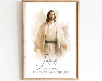 Jesus is the way the truth and the life, similig jesus, loving jesus, jesus our lord