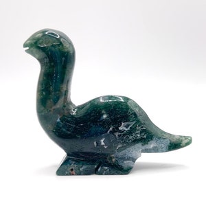Brontosaurus Dinosaur Crystal Carvings
