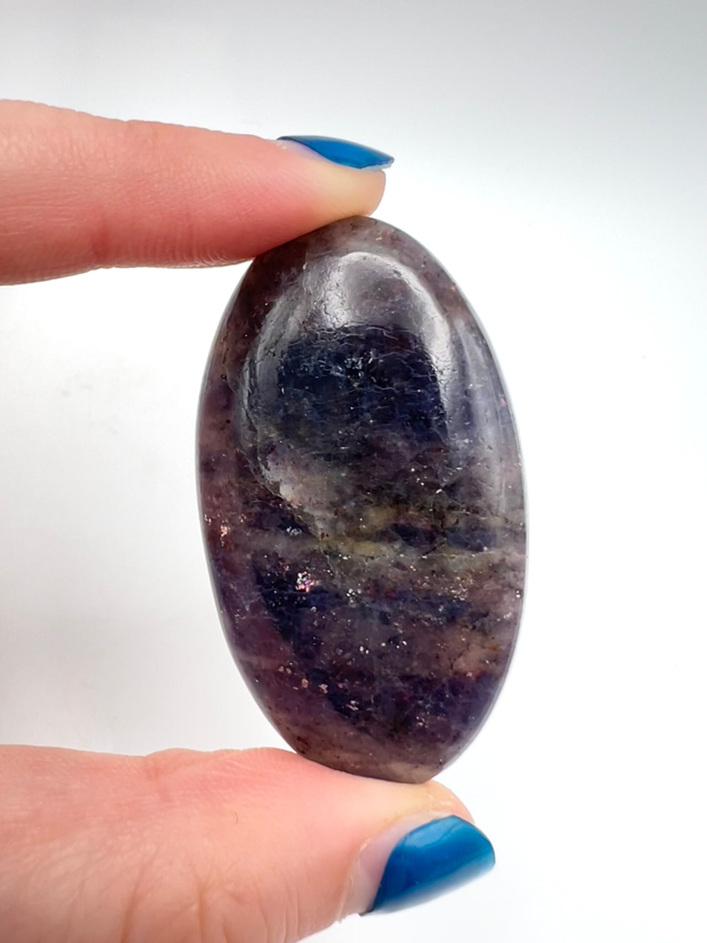 Sunstone w/Iolite - Pocket Stone Sunstone w/Iolite - Pocket Stone