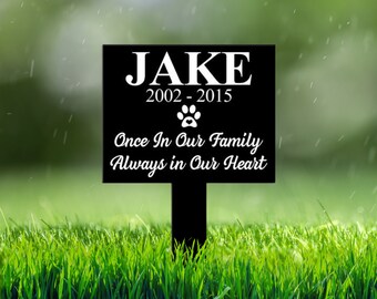 personalized pet memorial, Acrylic Grave Marker for Outdoor, pet loss sympathy gift