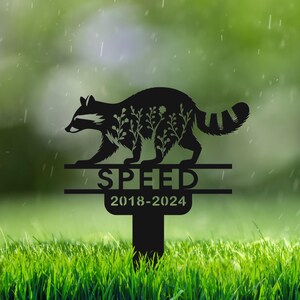 Pet Grave Marker Personalized, Memorial Metal Cross, Outdoor Grave Stake, Pet Remembrance Grave Marker, Pet Sympathy Plaque, Pet Loss Gifts