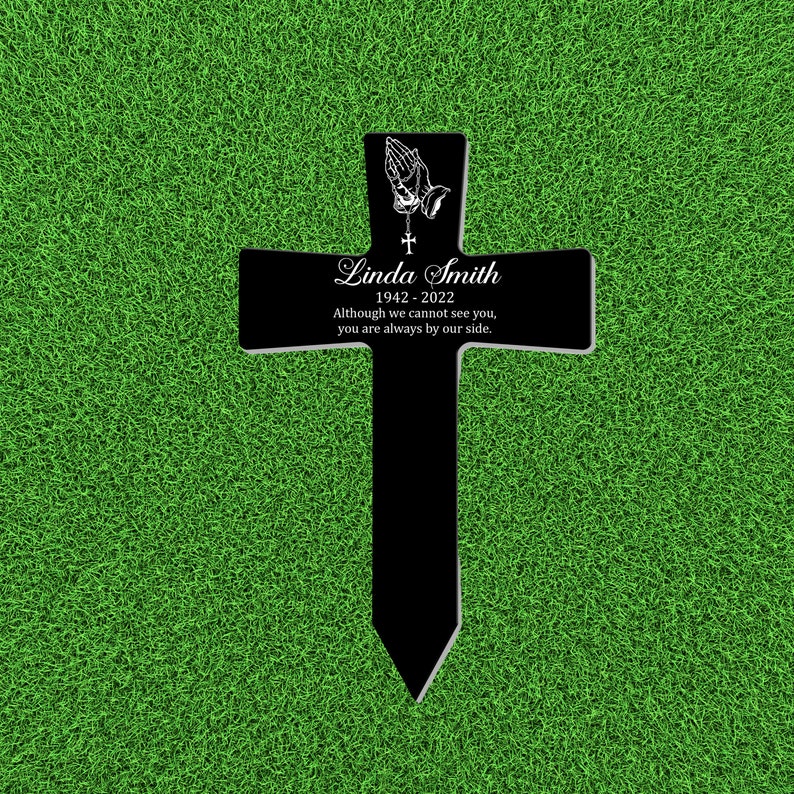 Dad Memorial Plaque, Grave Marker For Cemetery, Outdoor Garden Stake - View #6