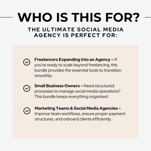 Who It’s For: Ideal for freelancers, business owners, and agencies looking to scale and improve their systems.