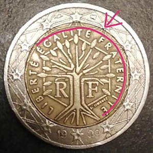 Rare euro coins liberte egalite fraternite 1999 - Etsy 日本