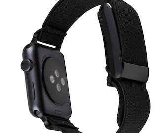 Band/accessoire compatibel met Whoop Strap 4.0 en Apple Watch (past op 38 mm, 40 mm, 41 mm en 45 mm)