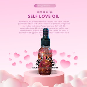 Self Love Oil Ritual Oil, Attraction Oil, Manifestation Oil, Intention Oil, Self Empowerment Oil, Divine Masculine Oil, Divine Feminine Oil