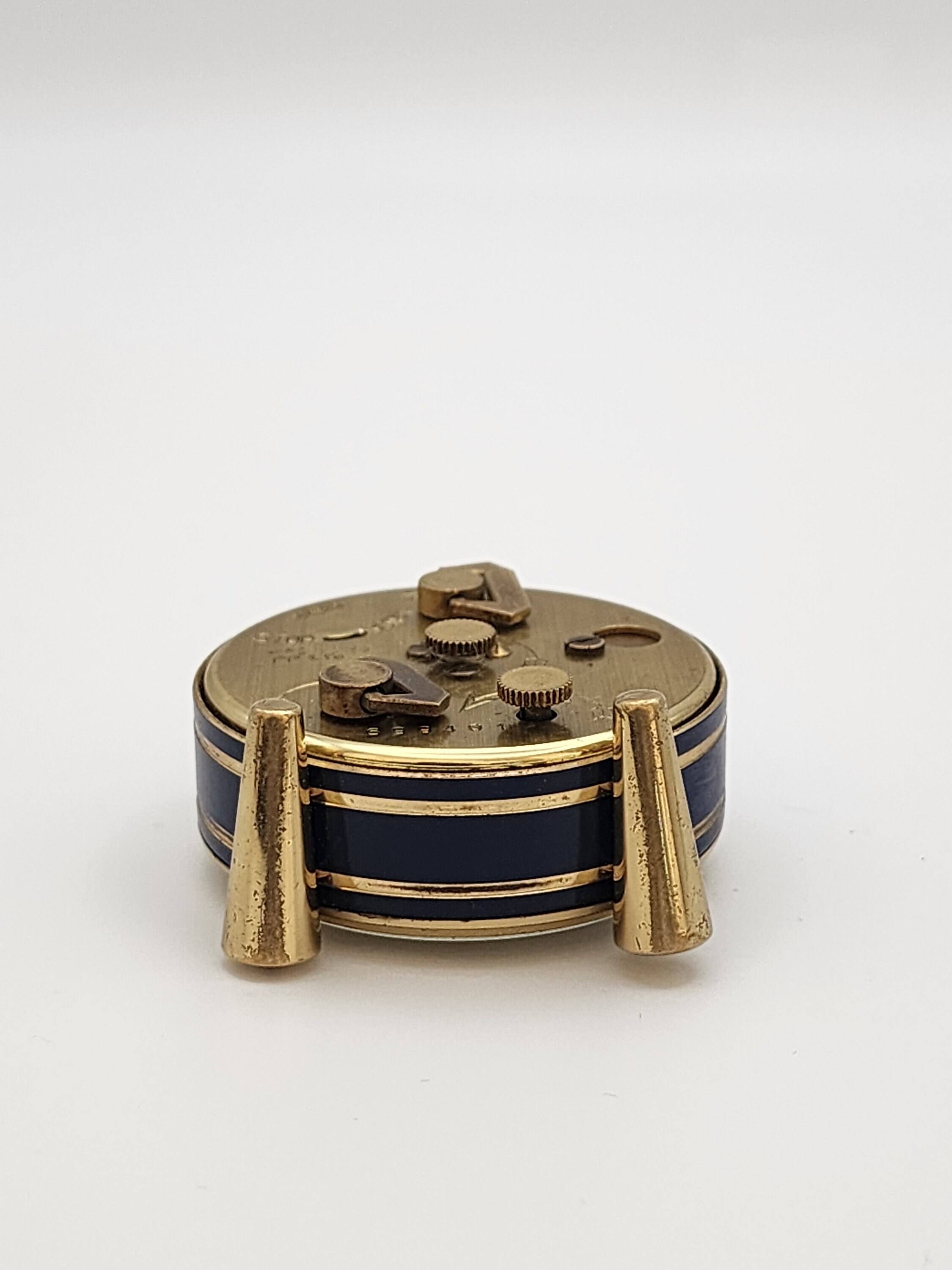 Old Swiss Alarm Clock Swiss Looping 15 Jewels Alarm 8 Days