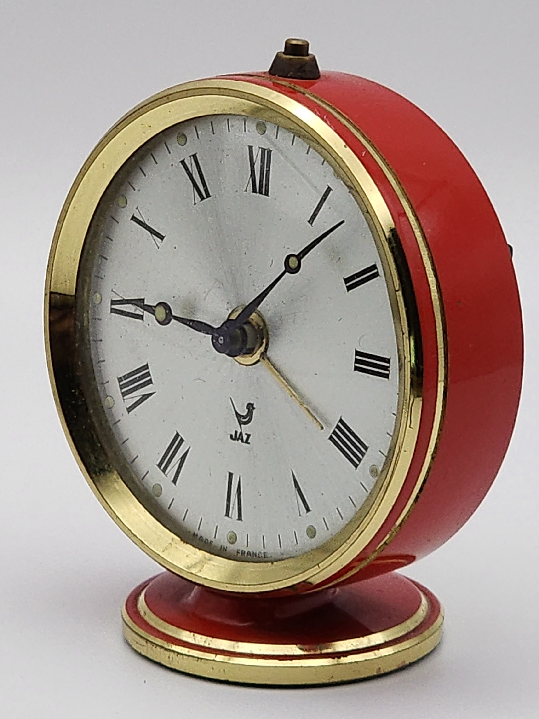 Very Beautiful Little Vintage JAZ Alarm Clock. Alarm Clock, Clock