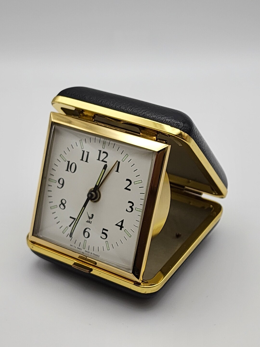 JAZ Vintage Mechanical Travel Alarm Clock. Beautiful Travel Etsy UK