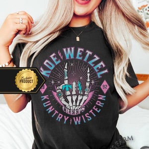 Koe Wetzel Shirt, Koe Wetzel Shirt for Concert, Country Music Shirt, Country Concert Outfit, Country Concert Shirt, Lets Koe Girls, Womens