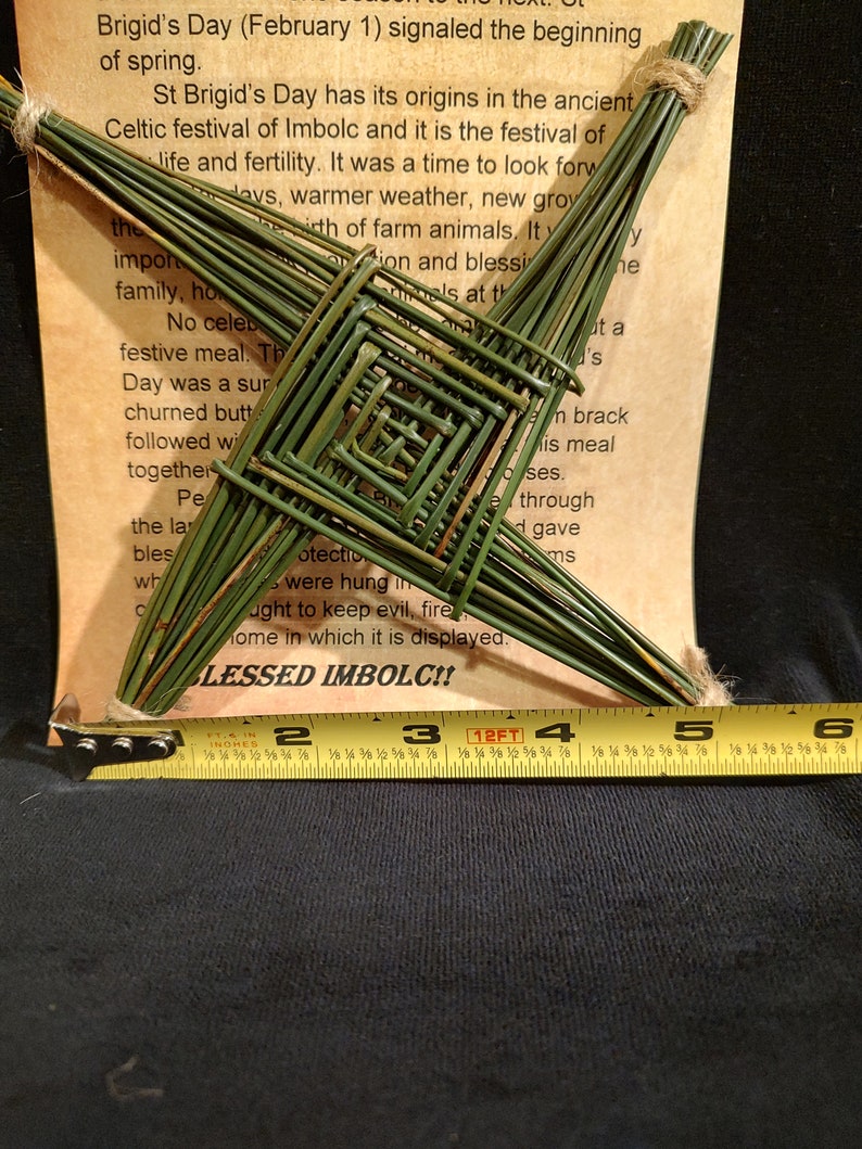 Imbolc St Brigid's Cross image 3