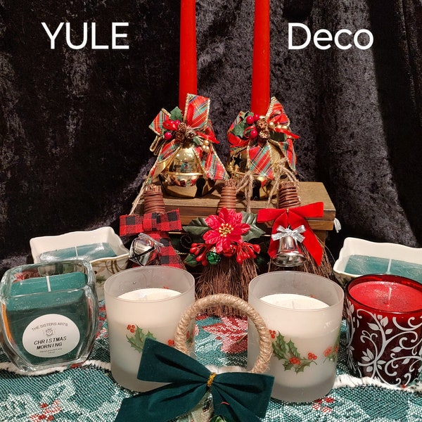 CLEARANCE!!**Yule Novelty Candles & Deco