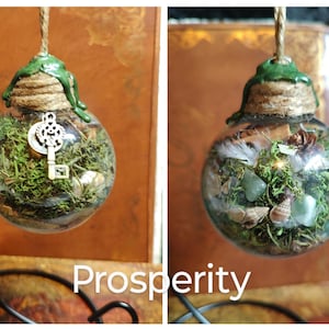 Witch ball small version, witch globe, ornament, spell ball
