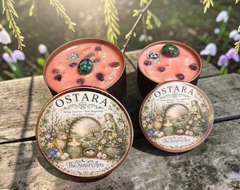 Ostara Sabbat Candle