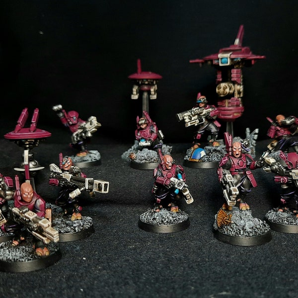 Made to Order Tau Parthfinders Kill Team Well Painted