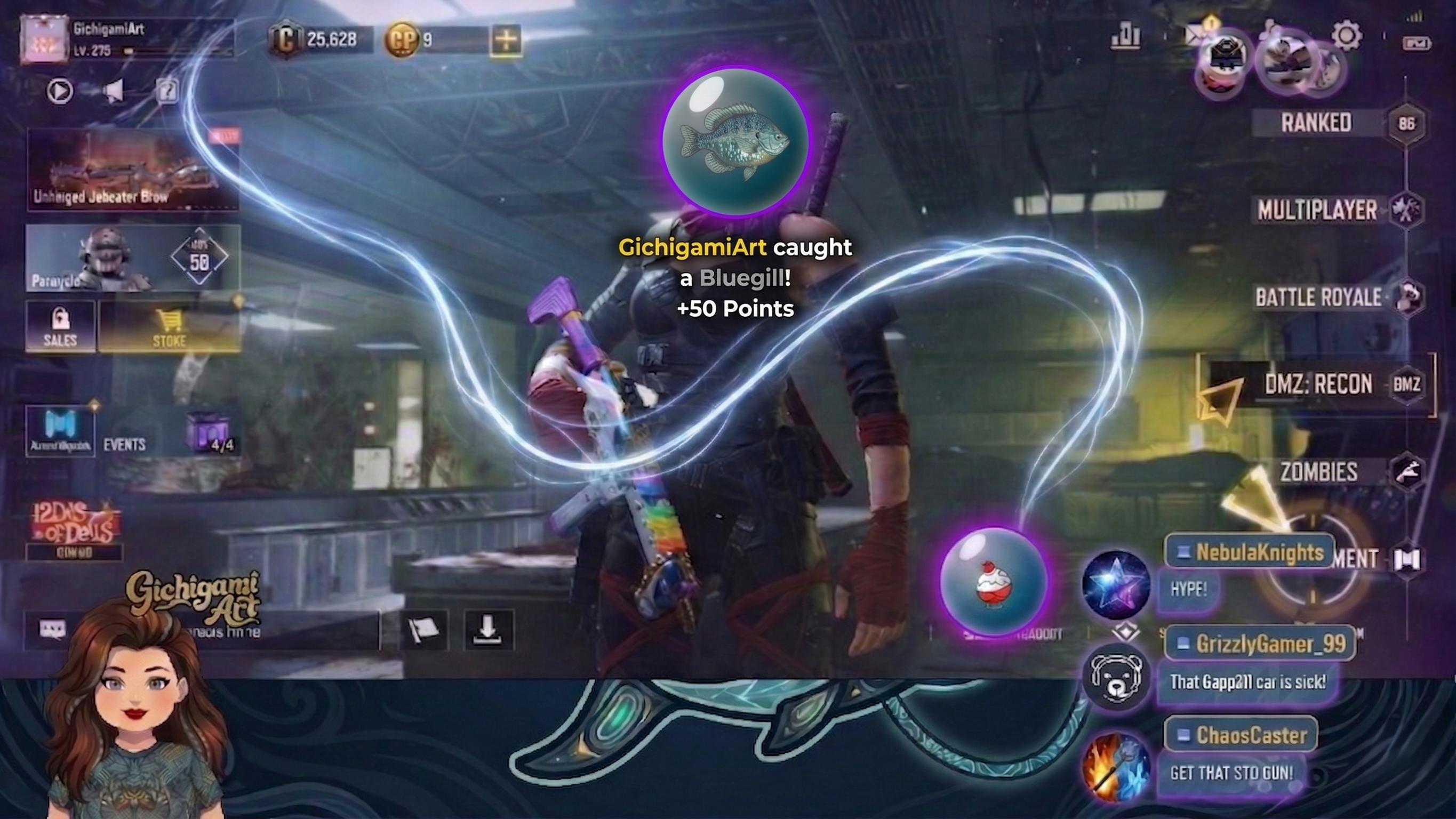 Interactive Fishing Mini-game Widget | Stream Chat Overlay, Loyalty ...