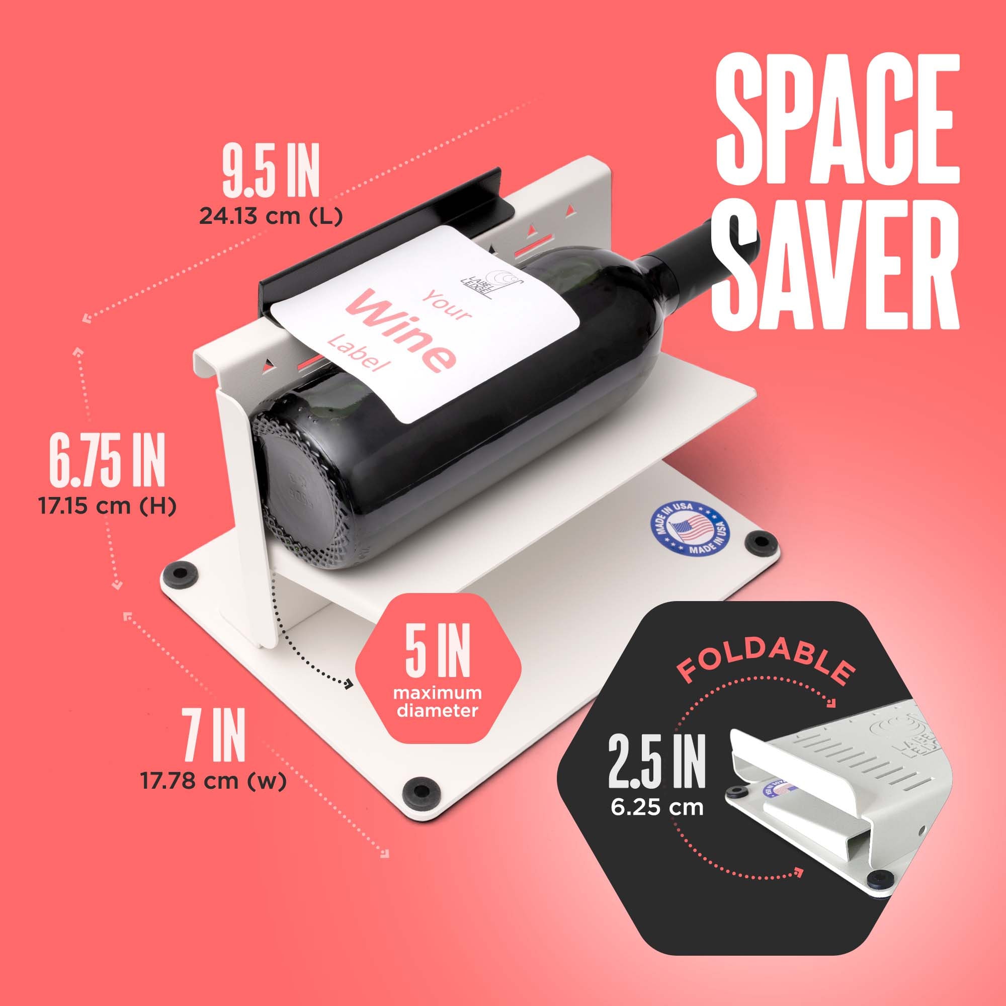 Label Ledge the Precision Label Applicator/labeler Machine for Wine