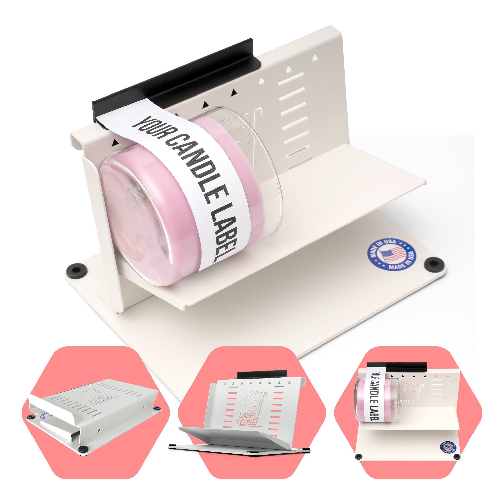 Label Ledge the Precision Label Applicator/labeler Machine for Wine