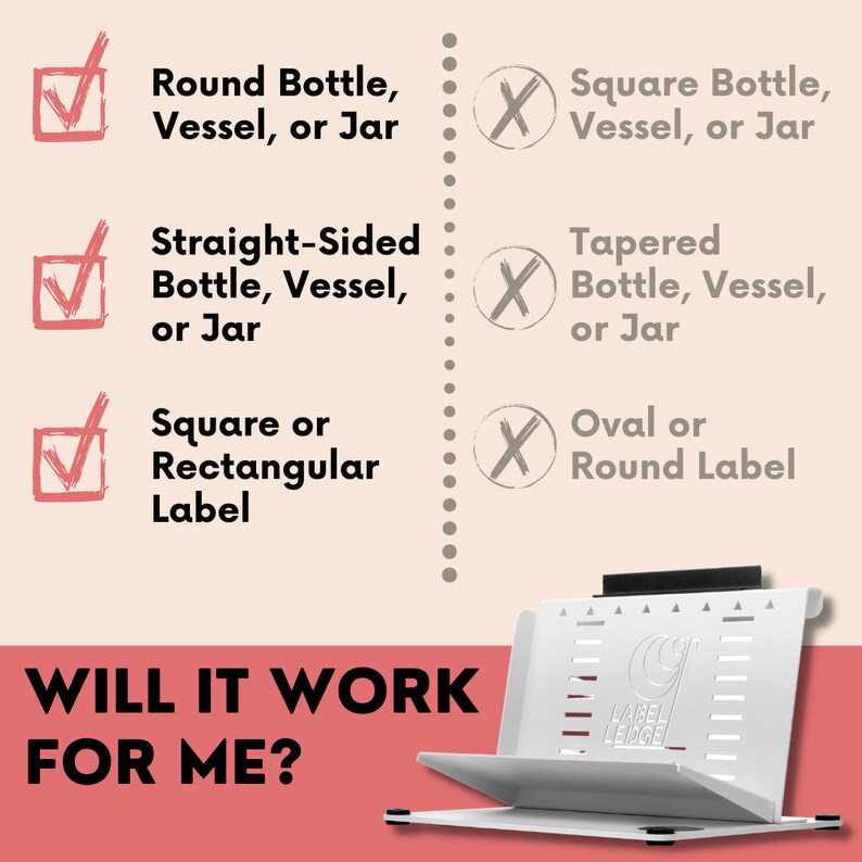 Label Ledge: Precision Label Applicator for Bottles, Jars, and Cans - Etsy