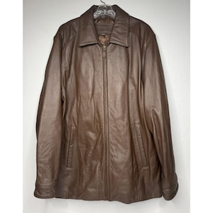 St Johns Bay Leather Jacket - Etsy Canada