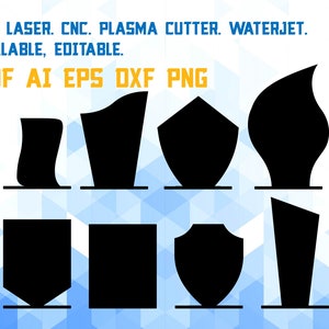 Design della targa del trofeo in acrilico, vetro, legno, metallo, vettore scalabile per incisore laser CNC