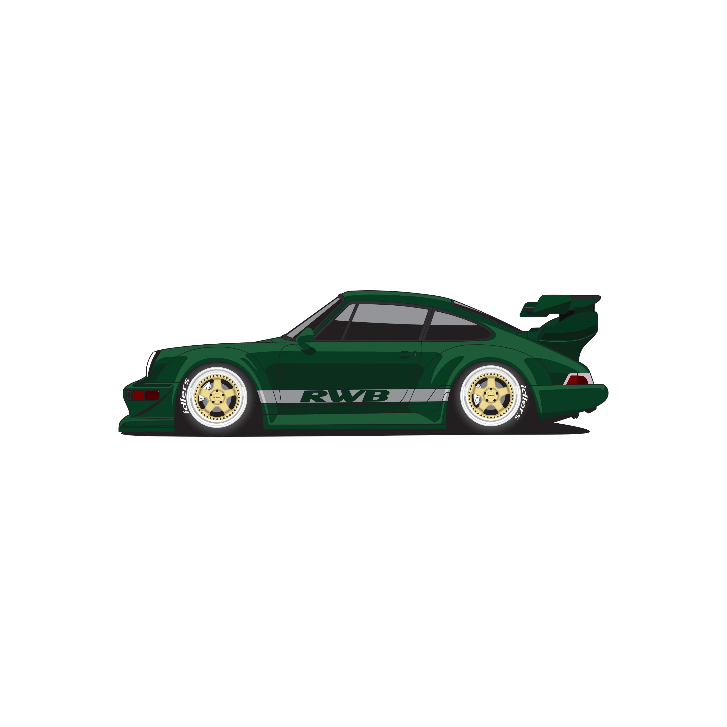 Rwb Porsche Art Singapore
