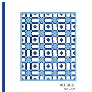All Blue - PDF Quilt Anleitung für Anfänger
