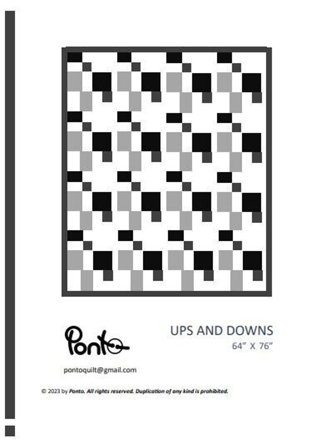 Ups and Downs - PDF Quilt Pattern for Beginnners - Etsy