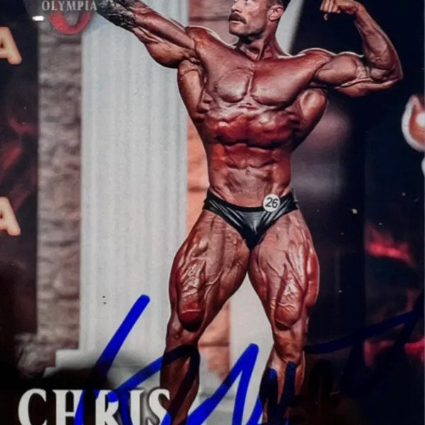 Chris Bumstead Sig (Handmade Proxy) Olympia 2020 (Toploaded/Fast Shipping) Mint (Free Gifts) Fan Art