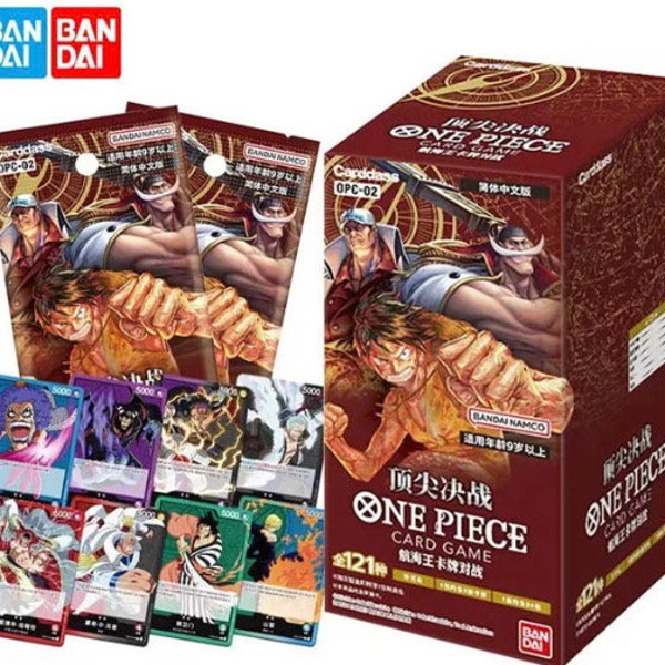 ONE PIECE Paramount War Booster Box US Seller Fast Ship Chinese Edition Original Sealed Trading Cards Luffy Rare New box 1