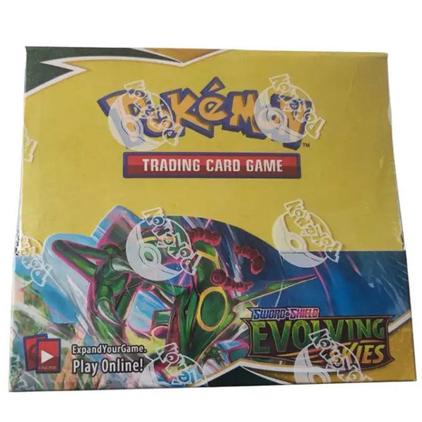 Pokémon Evolving Skies Booster Box Sealed (Proxy) English Version TCG Collector’s Display