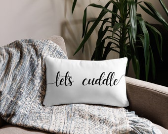 Let's Cuddle Basic Pillow