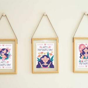 Schöne Muttertag druckbare Wandkunst | Wandkunst | Beste Mama aller Zeiten | Stilvolles Dekor | Geschenk für Mama | Elevate Mom&#39;s Space