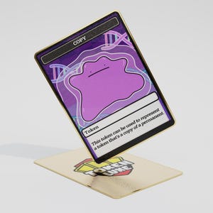 MTG x Pokémon Gettone copia metallico personalizzato