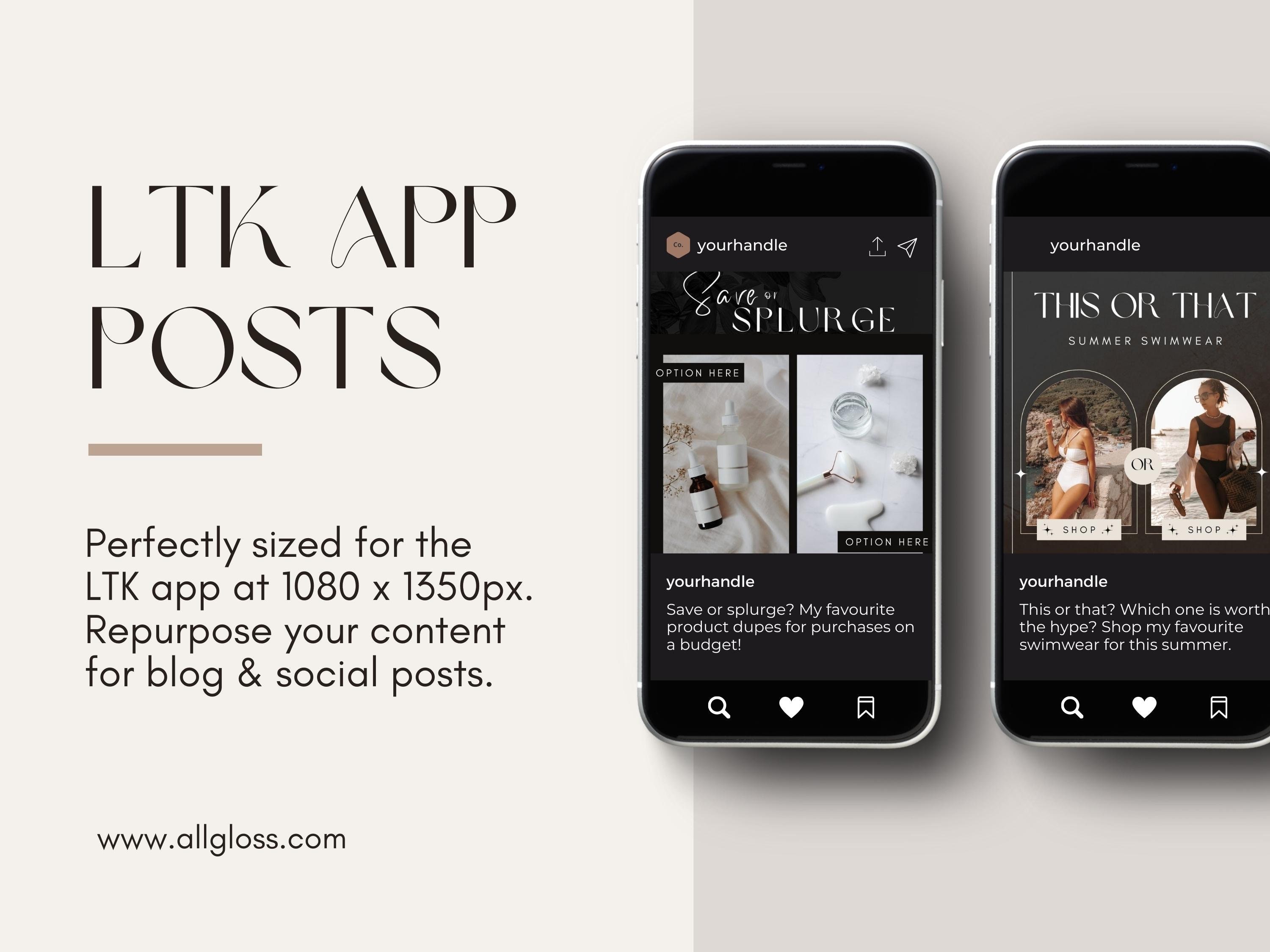 LTK Templates Canva, LTK Gift Guide, Ltk Collage Templates ...