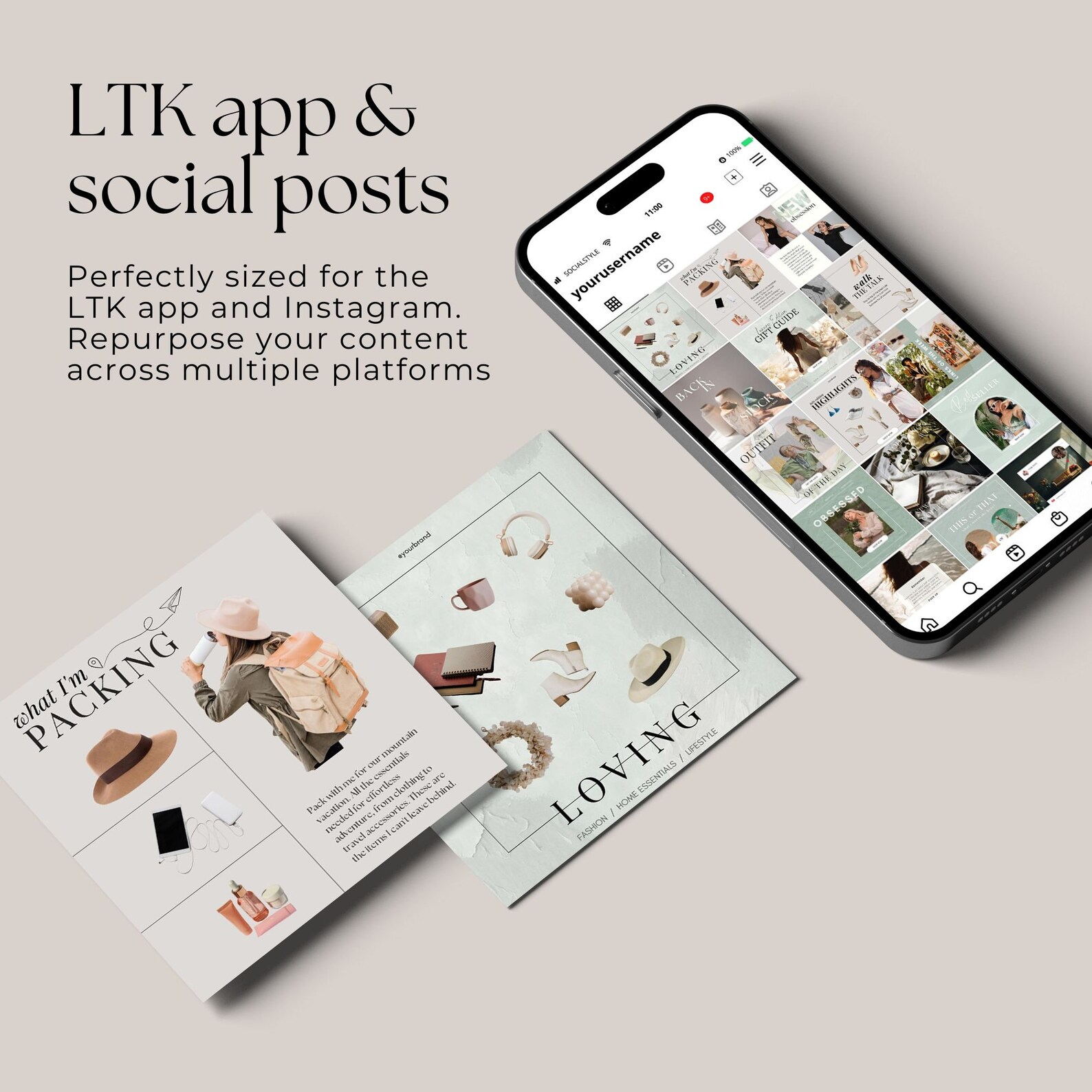 60 Sage LTK Templates Canva, Ltk Collage Gift Guides, Liketoknowit, Ig ...