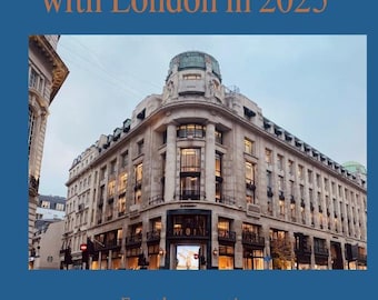 Itinerario de 3 días por Londres 2025: Guía de viaje imprimible del Reino Unido (PDF digital)