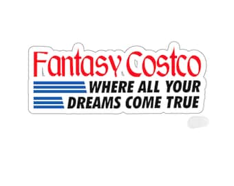 Fantasy Costco dove tutti i tuoi sogni diventano realtà The Adventure Zone Bureau of Balance Adesivo Mcelroy Dnd