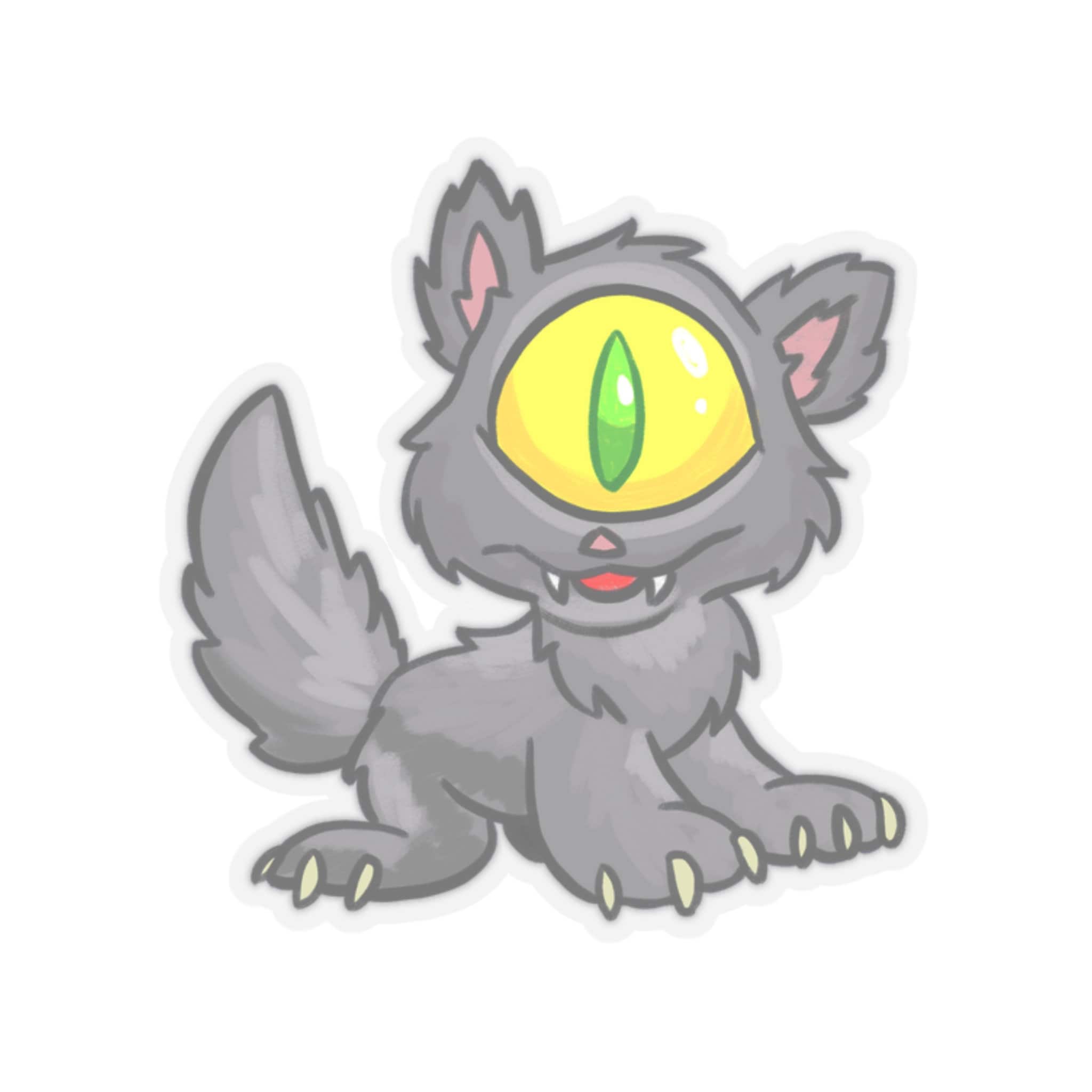 Meowclops Neopet Zombie Spooky Fairy Paintbrush Y2K Millenial