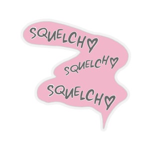 Squelch BL Yaoi Smut Manga Sound Effects Sticker