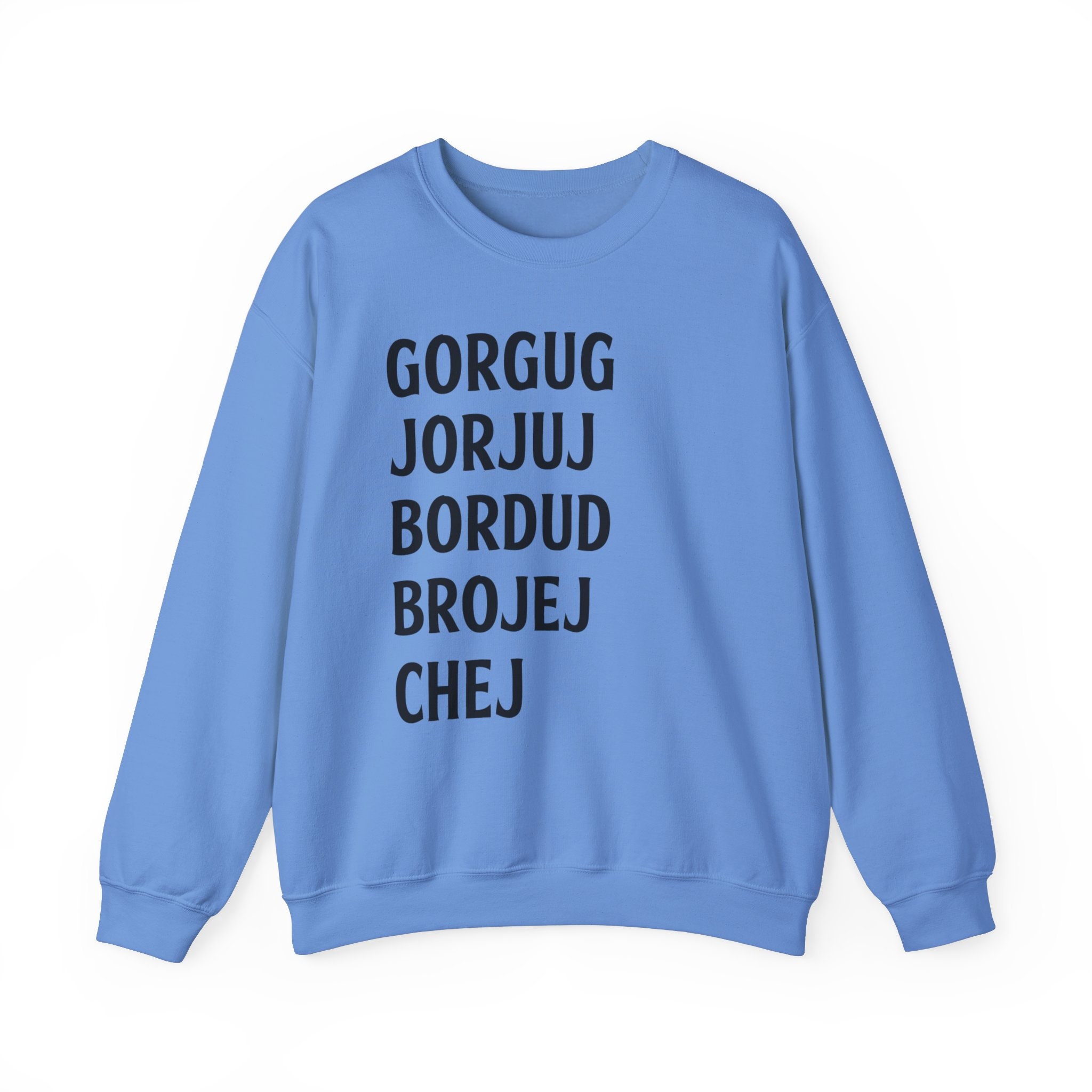 Gorgug Jorjug Jorjuj Telemaine Fantasy High Freshman Sophomore Junior Year Dimension 20 Brennan Lee Mulligan Crewneck Sweater