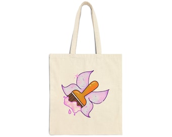 Faerie Penseel Fairy Katoenen Canvas Tote Bag