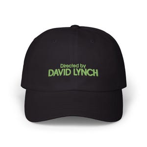 Directed By David Lynch Twin Peaks Eraser Head Lime Green Classic Dad Cap