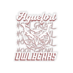 Hoot Growl Owlbears Aguefort Adventuring Akademie Fantasy High Dimension 20 D&D Brennan Lee Muligan Zitat Aufkleber